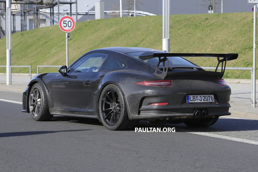 SPIED: Porsche 911 GT3 RS facelift spotted again 638850