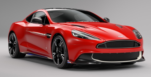 Aston Martin Vanquish S Red Arrows edition – inspired by RAF’s iconic aerobatic jets, 10 units only