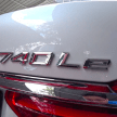VIDEO: G12 BMW 740Le shown in full before launch