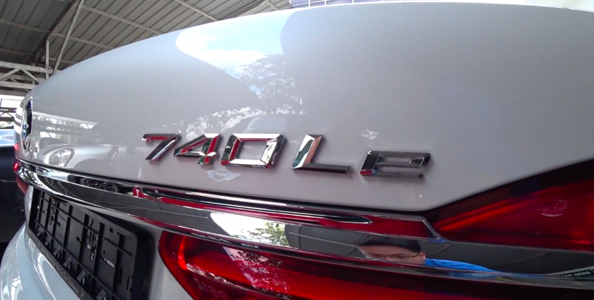VIDEO: G12 BMW 740Le shown in full before launch 646560