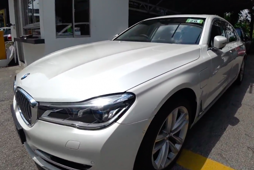 VIDEO: G12 BMW 740Le shown in full before launch 646564