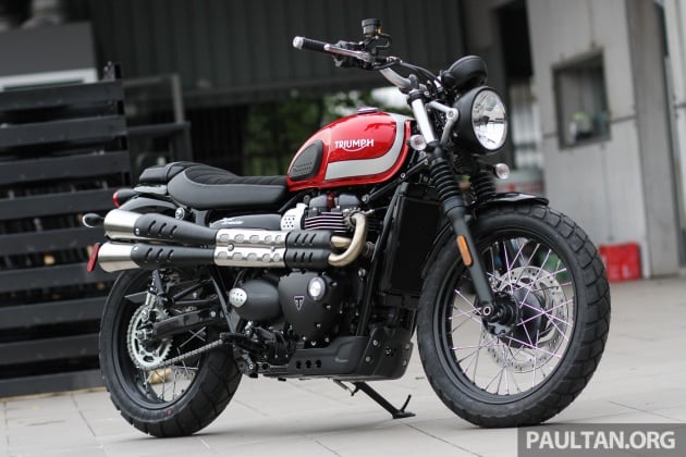 2017 Triumph Street Scrambler and Bobber now in Malaysia – priced at RM65,900 and RM74,900 plus GST