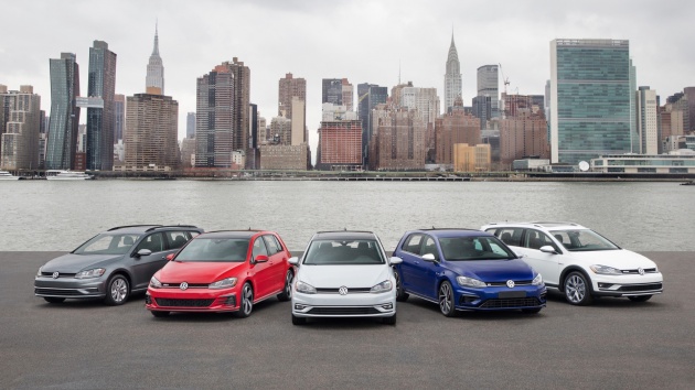 VW bakal pamer barisan Golf 2018 di New York
