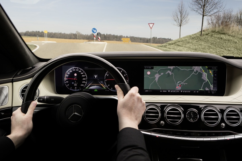 W222 Mercedes-Benz S-Class facelift set to receive improved Intelligent Drive driver assistance systems 642041