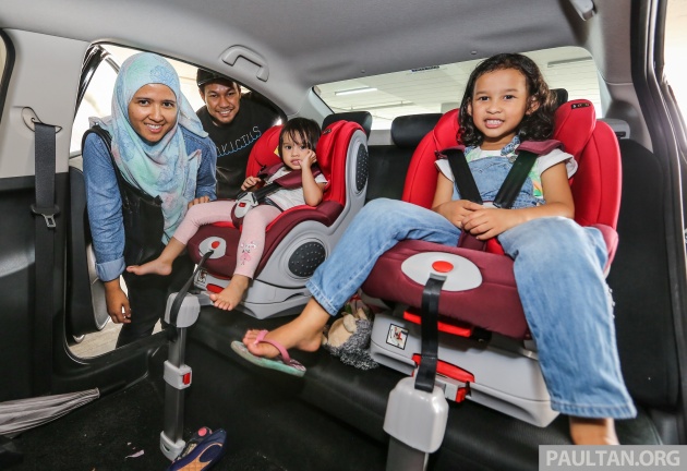 Large families may be exempted from child seat ruling