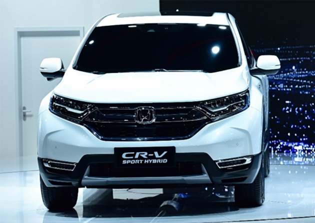 Honda CR-V Hybrid revealed at Auto Shanghai 2017