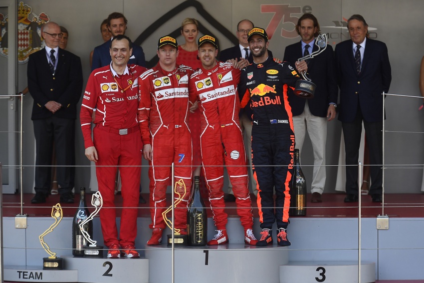 2017 Monaco GP – Vettel cruises home to a Ferrari 1-2 665211