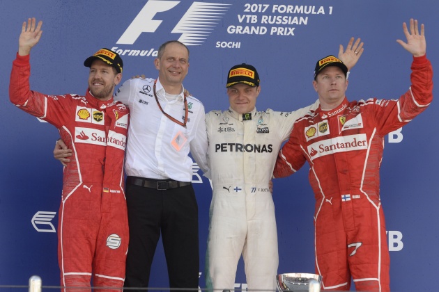 2017 Russian GP – Bottas secures first career win