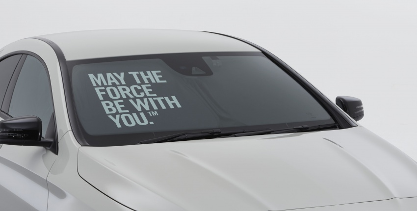 Mercedes-Benz CLA180 <em>Star Wars</em> Edition – Japan only, white and black versions, limited to 120 units 654420