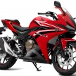 2017 Honda CBR500R and CB500F in new colour – pricing starts from RM31,363, ABS model option