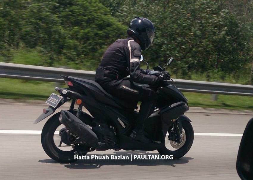 SPYSHOT: 2017 Yamaha NVX/Aerox seen in Malaysia 657919