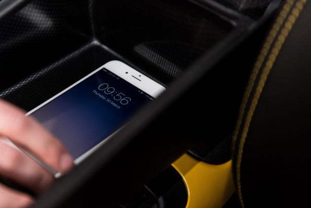 Nissan develops signal-blocking armrest storage – aims to curb use of smartphones while driving