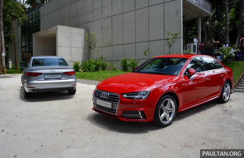 DRIVEN: B9 Audi A4 – 1.4 TFSI, 2.0 quattro sampled 666229