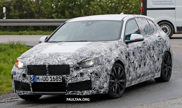SPYSHOT: BMW 1 Series <em>hatchback</em> generasi baharu diasaskan dari platform UKL, memacu roda hadapan