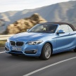 F22 BMW 2 Series Coupe and Convertible facelifted
