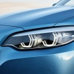 F22 BMW 2 Series Coupe and Convertible facelifted
