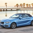 F22 BMW 2 Series Coupe and Convertible facelifted