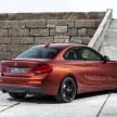 F22 BMW 2 Series Coupe and Convertible facelifted