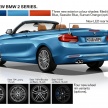 F22 BMW 2 Series Coupe and Convertible facelifted