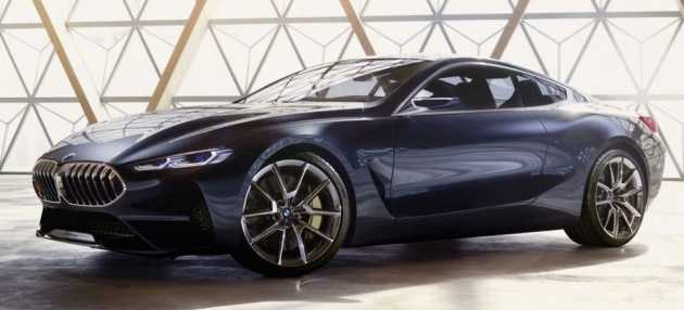 BMW 8 Series concept images leaked ahead of debut