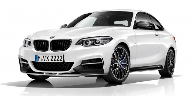 BMW M240i M Performance Edition, moving catalogue