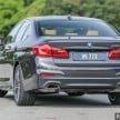 GALERI: G30 BMW 530i M Sport – tinjauan dari dekat