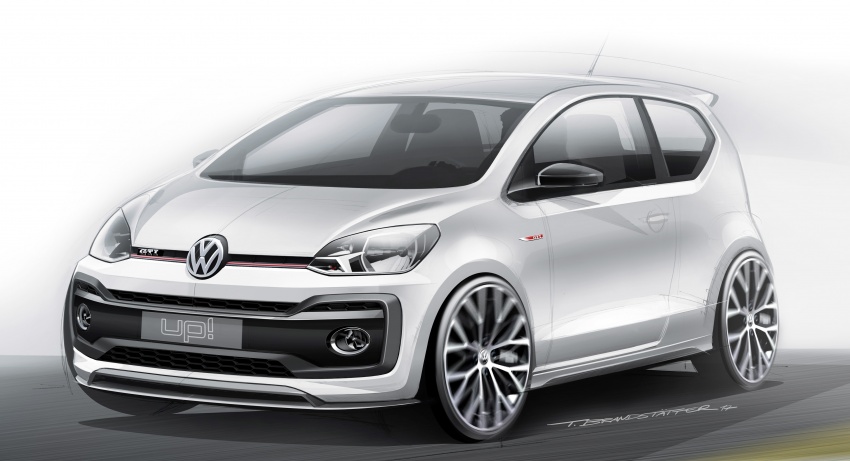 Volkswagen up! GTI concept unveiled – 115 PS 1.0 TSI three-cylinder engine, 997 kg, 0-100 km/h in 8.8 secs 661002