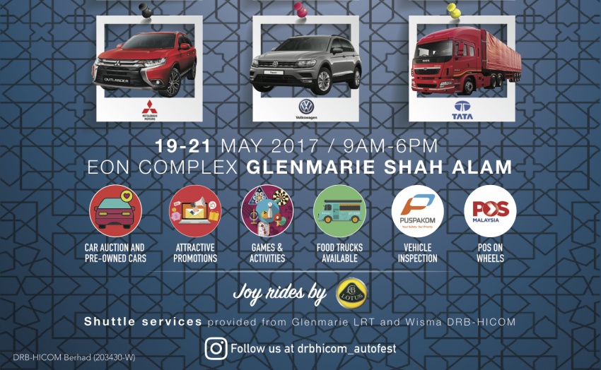 AD: DRB-HICOM Autofest 2017, May 19-21, Glenmarie – deals on Proton, Audi, Honda, Modenas and more! 659333