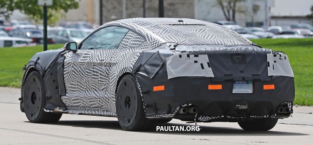 SPIED: 2019 Ford Mustang GT500 – twin-turbo V8?