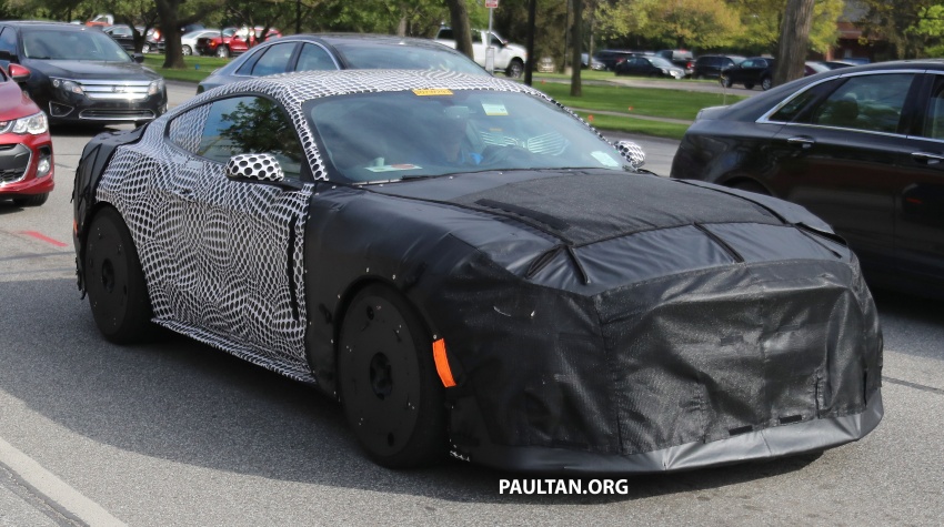 SPIED: 2019 Ford Mustang GT500 – twin-turbo V8? 655517