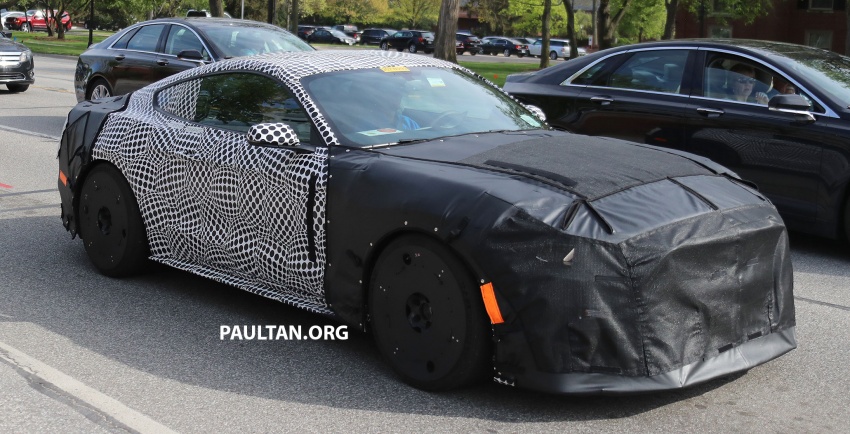 SPIED: 2019 Ford Mustang GT500 – twin-turbo V8? 655521