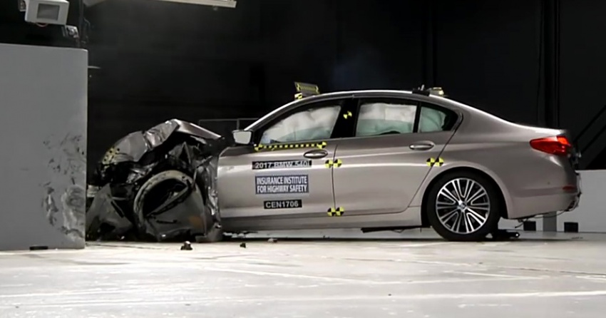 G30 BMW 5 Series gets IIHS Top Safety Pick+ award 659836