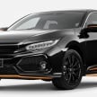 Honda Civic Hatchback Orange Edition untuk Australia