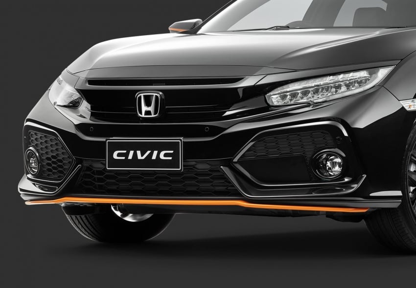 Honda Civic Hatchback Orange Edition for Australia 658523