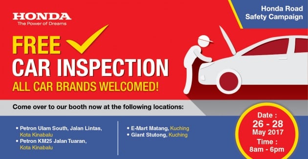 Honda offering free 32-point inspection for all marques