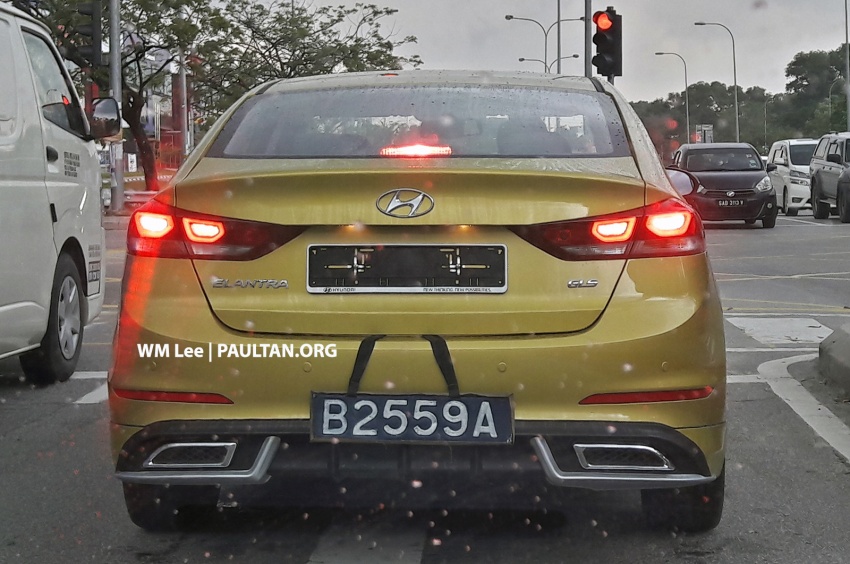 New Hyundai Elantra spotted – non-turbo with bodykit 654721