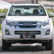 Isuzu D-Max updated for 2018 – navigation, leather, sliding cargo tray; priced from RM85,671 to RM130,354