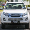 Isuzu D-Max updated for 2018 – navigation, leather, sliding cargo tray; priced from RM85,671 to RM130,354