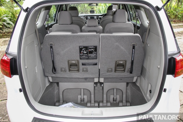 PANDU UJI: Kia Grand Carnival – dibangunkan secara teliti untuk kemudahan penggunaan setiap penumpang