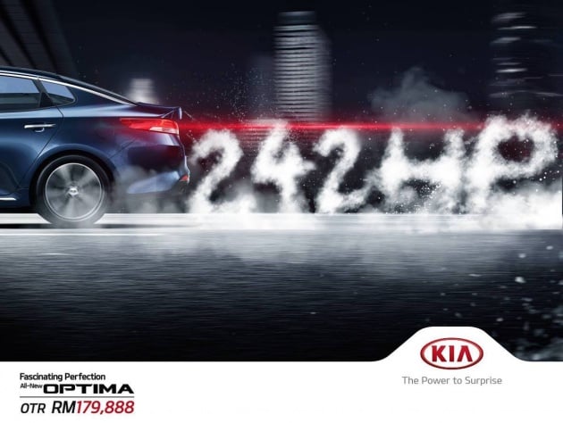 Kia Optima GT untuk M’sia – RM180k dengan 242 hp