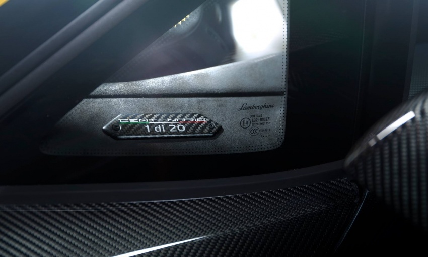 Lamborghini Centenario – unit pertama Asia ke HK 660294