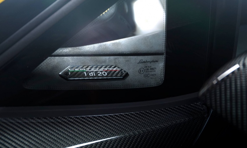 Lamborghini Centenario – first Asian delivery to HK 660176