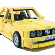Crafting the classic E30 BMW M3 with Lego blocks