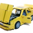 Crafting the classic E30 BMW M3 with Lego blocks