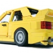Crafting the classic E30 BMW M3 with Lego blocks