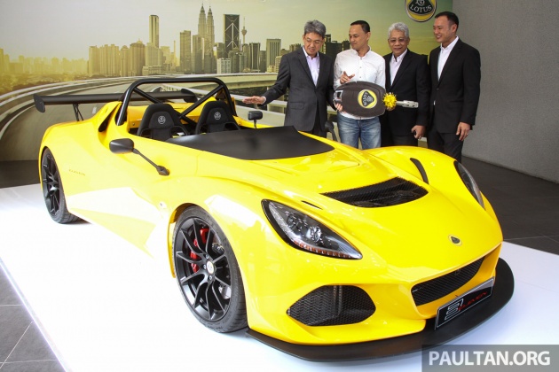 Lotus 3-Eleven secara rasmi diperkenalkan di Malaysia
