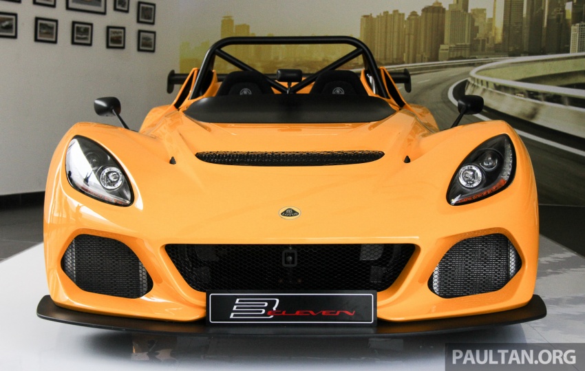 Lotus 3-Eleven secara rasmi diperkenalkan di Malaysia 653927