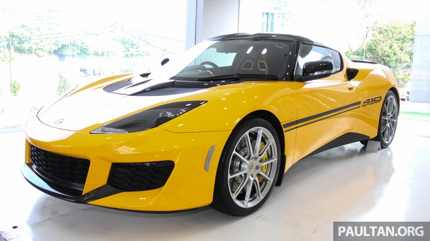 Lotus Evora Sport 410 launched in Malaysia, fr RM641k 653820