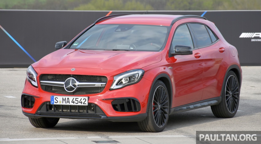 DRIVEN: X156 Mercedes-AMG GLA45 4Matic and Mercedes-Benz GLA220 4Matic facelift in Hungary 657980