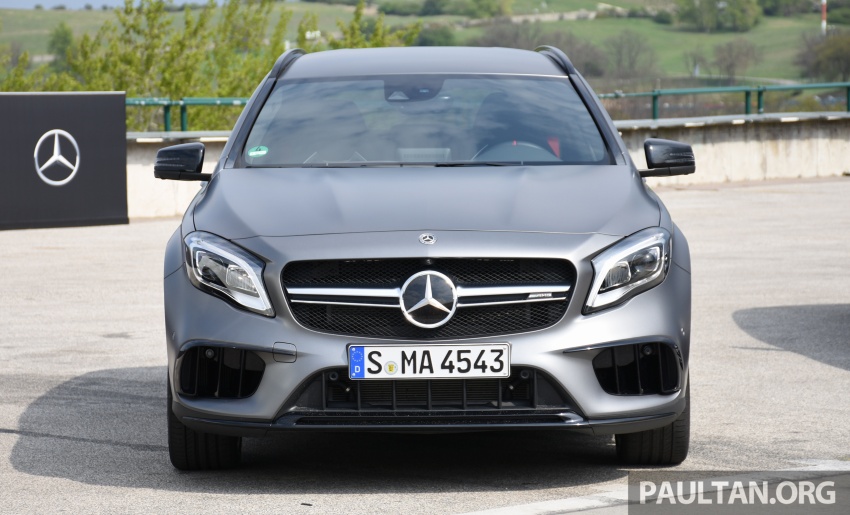 DRIVEN: X156 Mercedes-AMG GLA45 4Matic and Mercedes-Benz GLA220 4Matic facelift in Hungary 657984